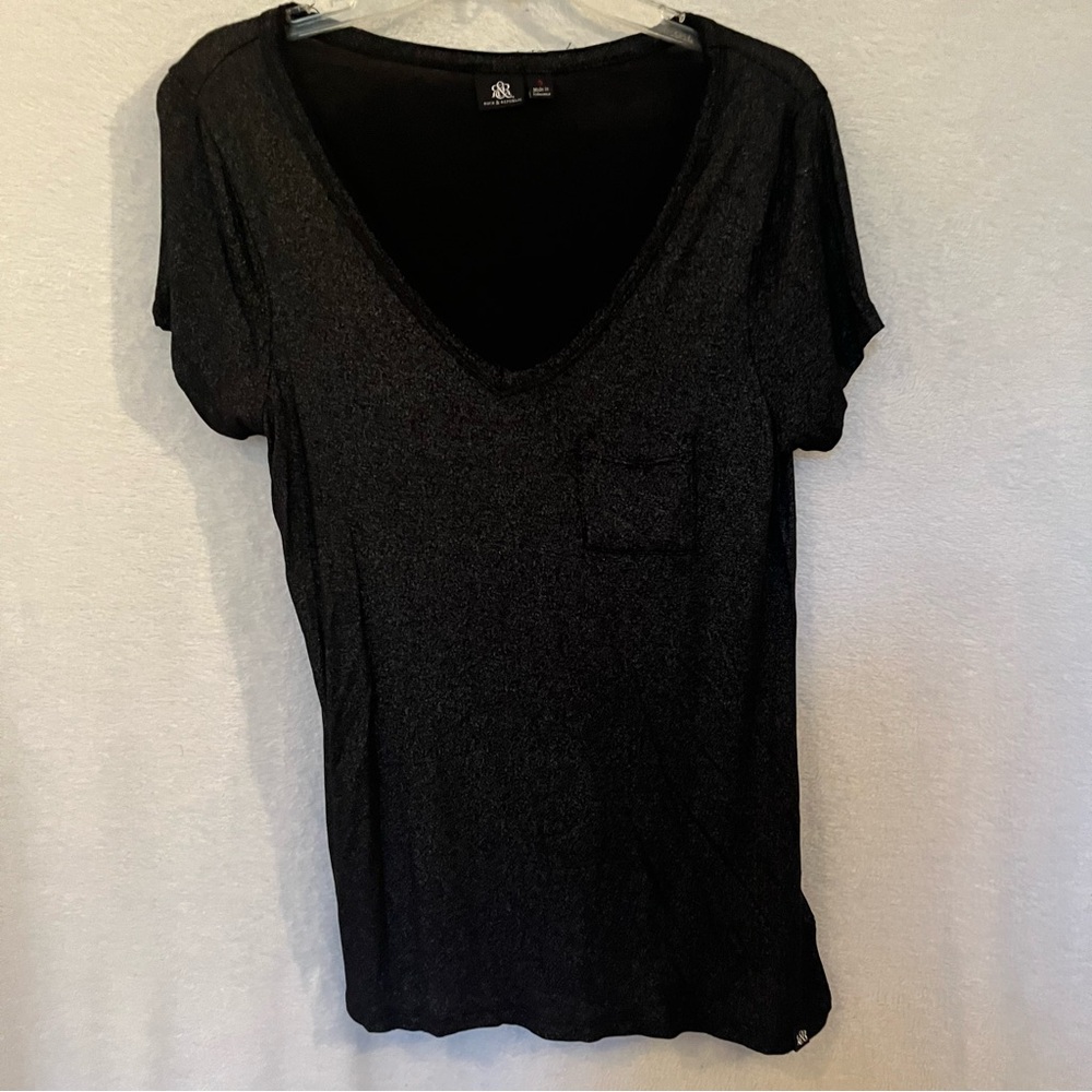 Rock & Republic Black Short Sleeve